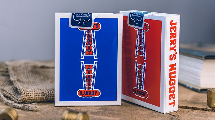 Vintage Feel Jerry's Nuggets (Blue) Playing Cards - Piper Magic