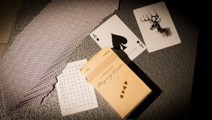 Vintage Plaid Playing Cards by Dan and Dave - Piper Magic