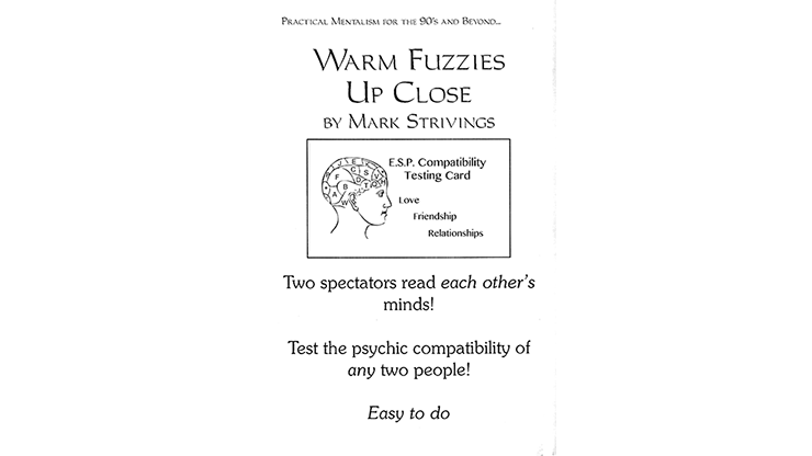 Warm Fuzzies Up Close by Mark Strivings - Trick - Piper Magic