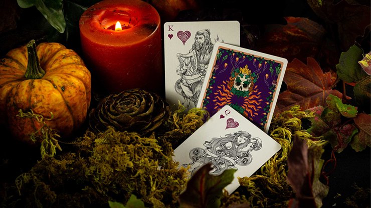 Wheel of the Year Samhain Playing Cards by Jocu - Piper Magic